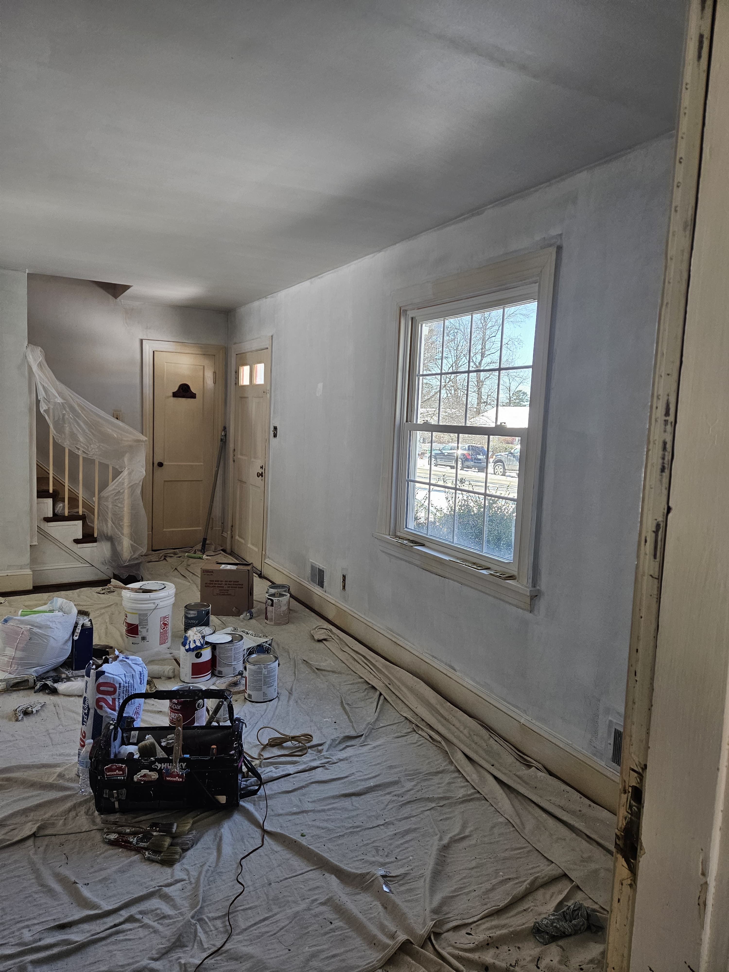 Interior painting project